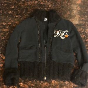 Dolce Gabbana zip up sweater little girl